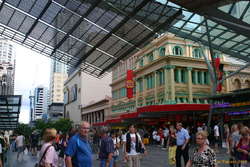 Queen st Hungry Jacks, meetup central
