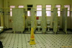City hall toilets
