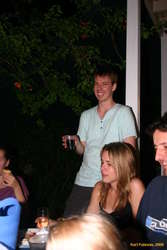 Sal and Liz and Jono's head

