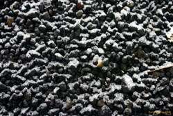 Snow from one direction
