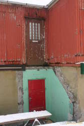 Doors, steps and open spaces
