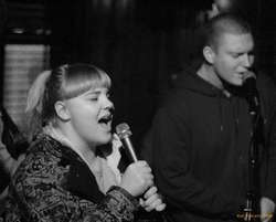 Singing with passion
