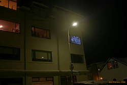 Party by the window
