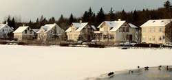 Pond Stree houses by the Pond
