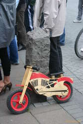 Real kids have motorbikes
