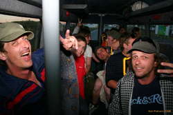 Boys on the bus home
