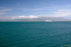 Big boats, green seas, must be summer
