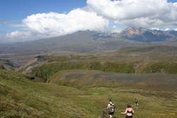 Descending down into Tindfjallagill

