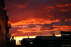 Burning skies
