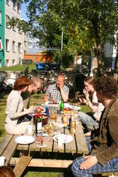 Rakel, Kjartan, Kári, Soley, Brynjar
