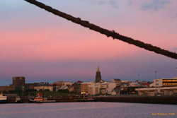 Town from the harbour
