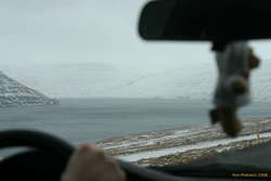 Driving in Fjördland
