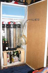 Inside the fridge
