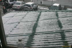 Melt patterns on my roof
