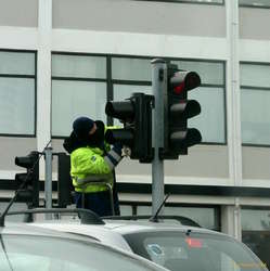 Cleaning the lights
