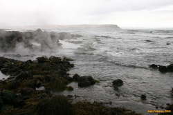 Where the sea boils
