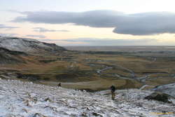 Looking SSE towards Hveragerði

