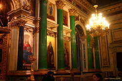 Malachite and icons
