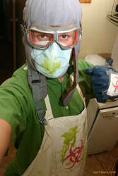 I am BIOHAZARD MAN!
