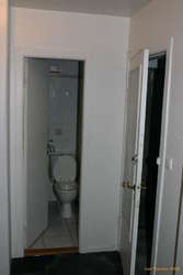 Kitchen to toilet/shower
