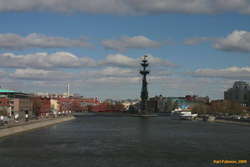 The famous ugly statue in Moscow
