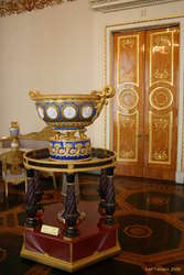 Beautiful blue urn
