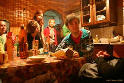 Russian house party
