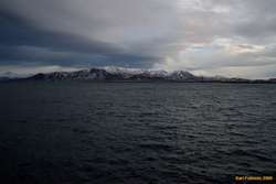 Esja, December lunchtime
