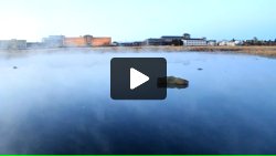 Steaming pond
