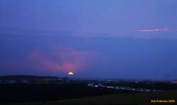 Last rays of sunset
