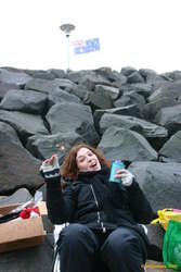 Kata on the beach!
