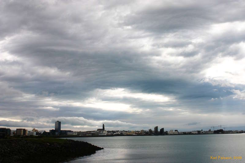 Clouds on the bay
