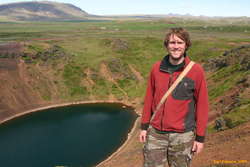 Karl at Kerið

