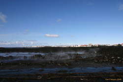 Hot waste water in Skerjafjörður

