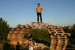 Karl on top of the world
