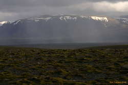 Rain squalls cruising around the valley
