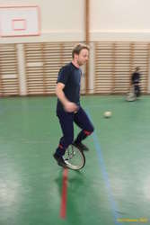 Gisli speeds past
