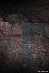 Grey lava cascade
