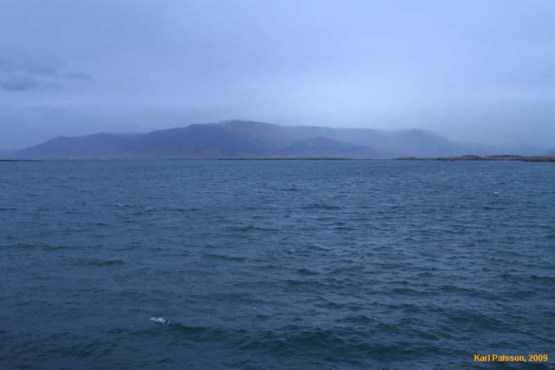 Winter morning across to Esja
