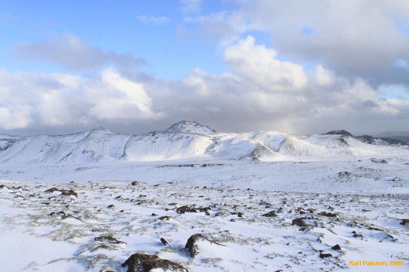Sun over Kálfstindar
