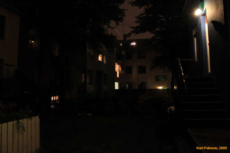 1/6 sec at ISO 1600 Handheld
