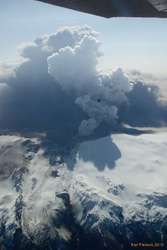 The summit crater