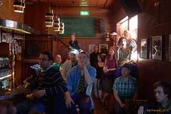 Attentively watching the final at Prikiư