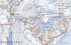 Where we walked.