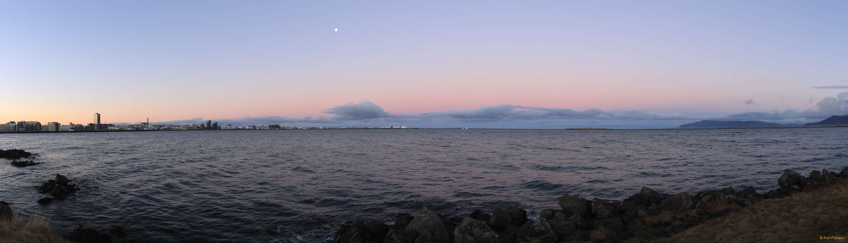 Dawn from Laugarnes