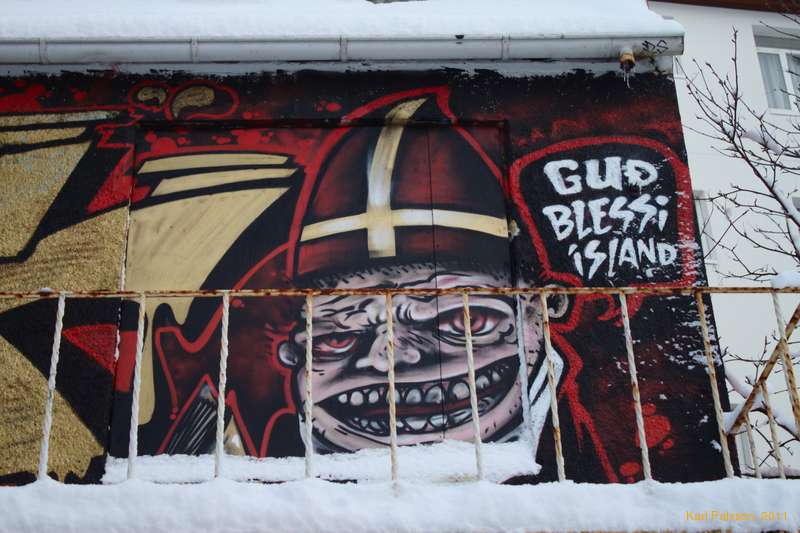 God bless Iceland