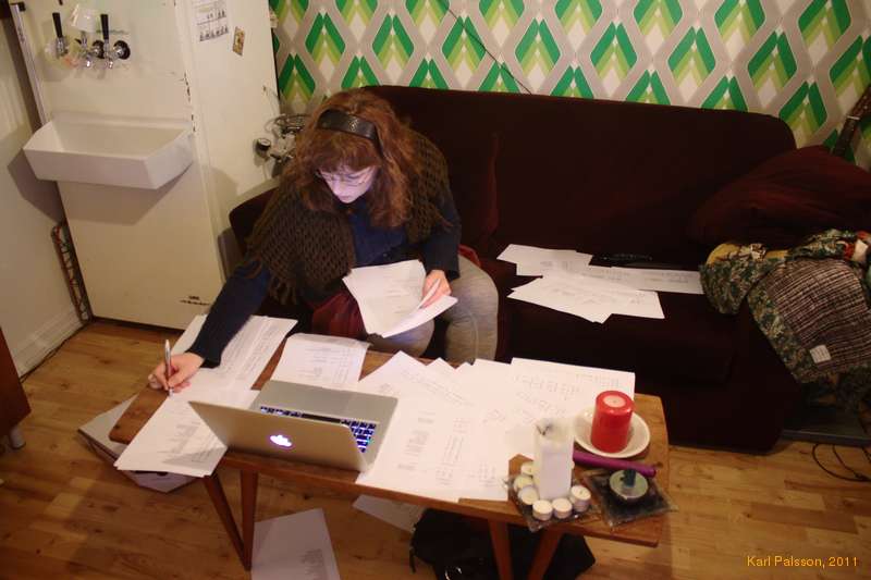 Kata hard at work