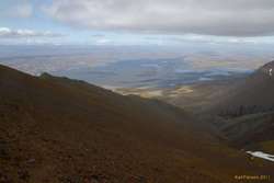 Swathes of scree