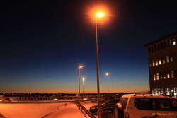 Dusk from work