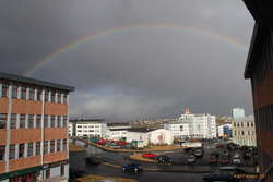 Rainbow from work
